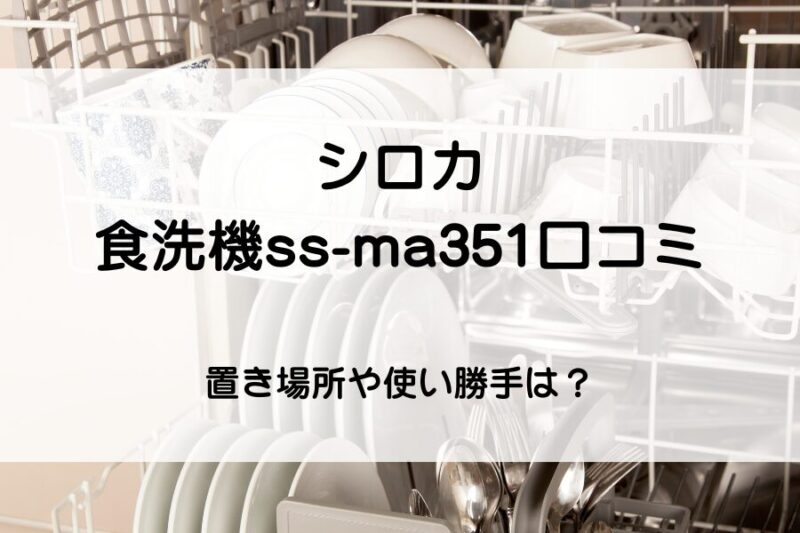 食洗機の中の食器たち