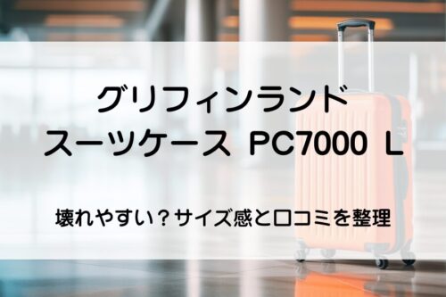 オレンジ色のスーツケース